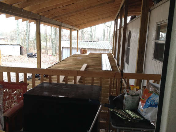 Building a porch