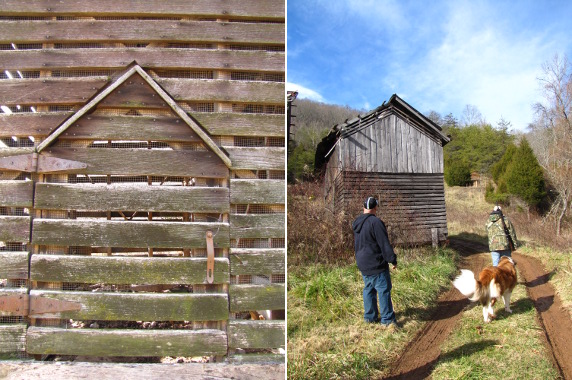 Old Appalachian barns