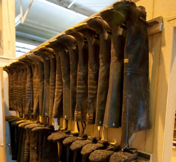 proper hip wader storage or how to store hip waders safely and correctly