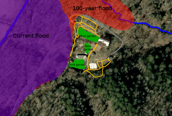 Flood map