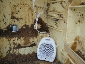 refrigerator root cellar upgrade update about space heater failure