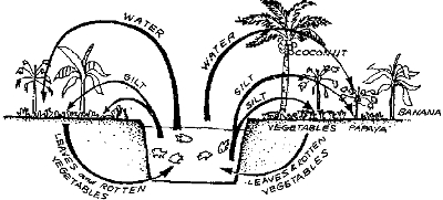 Using pond silt as fertilizer