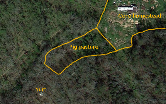 Pasture map