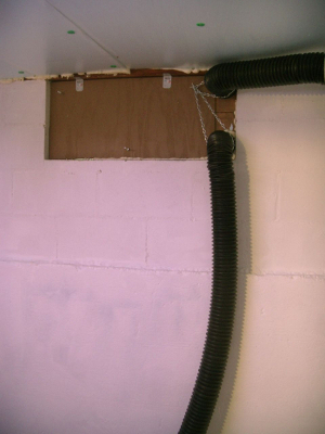 Root-cellar ventilation