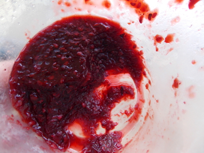 Seedy blackberry jam