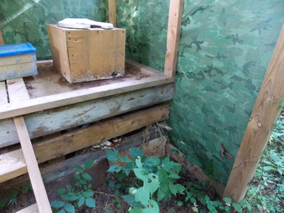 Composting toilet seat