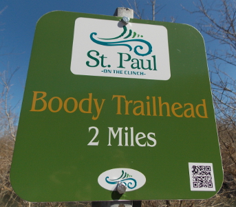 Boody trailhead