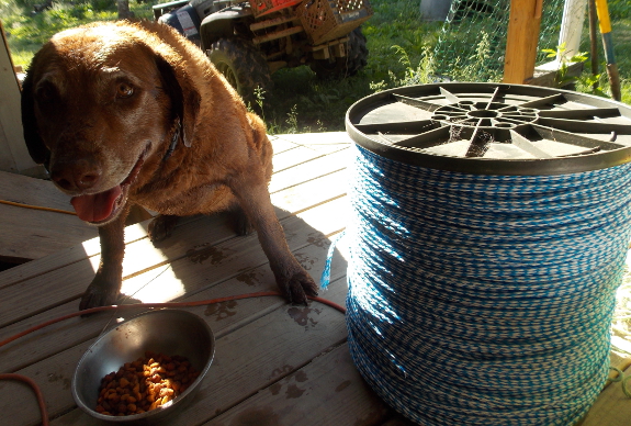 Spool of rope