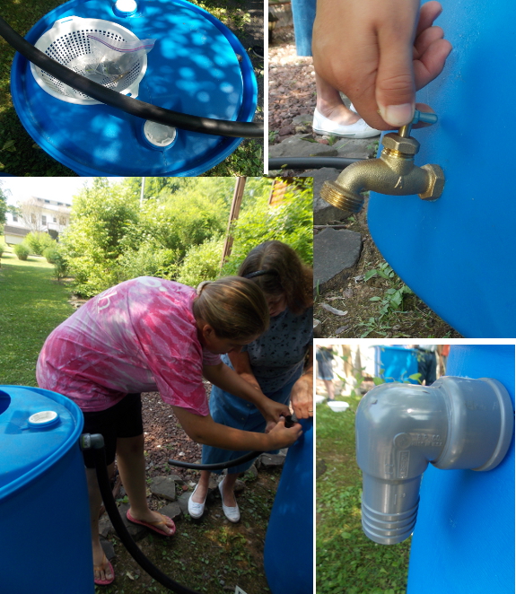 How to make a rain barrel