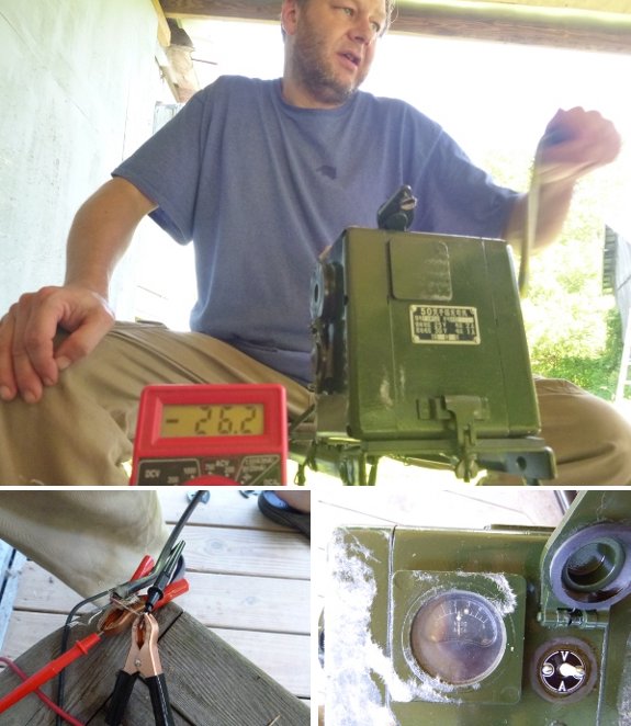 how to modify an old military Chinese hand cranked generator?