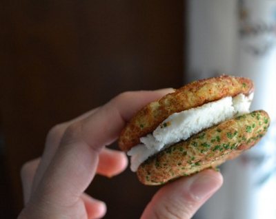 Kefir ice cream sandwich