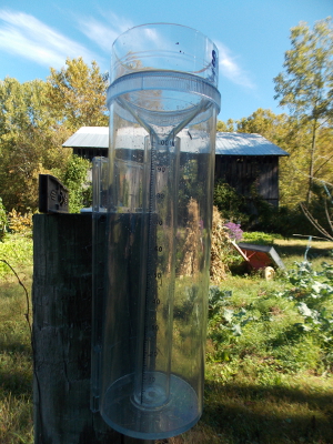 Heavy-duty rain gauge