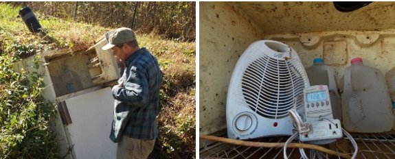 root cellar alternative supplemental heat