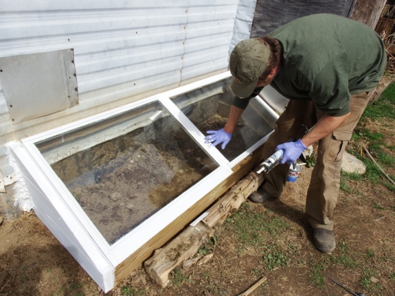 cold frame crack sealage