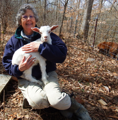 Mom and goat