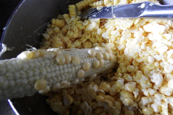 Spotty corn pollination