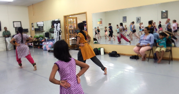 Indian dance for ballet students
