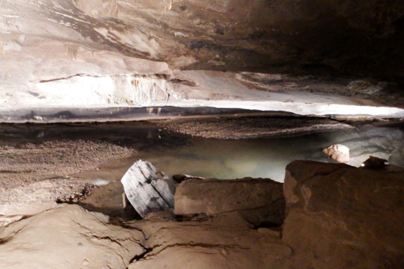 Underground creek