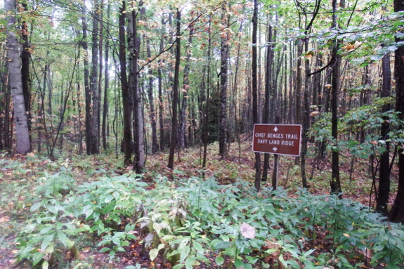 Chief Benge scout trail