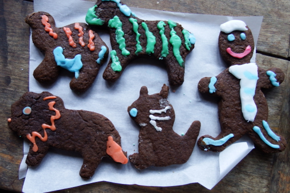 Gingerbread menagerie