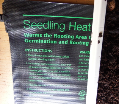 Seedling heat mat