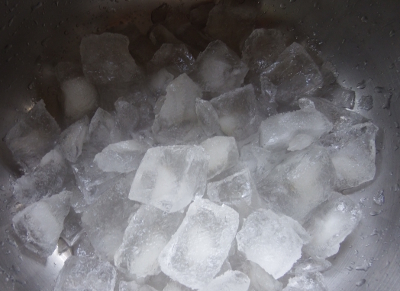 Salted ice