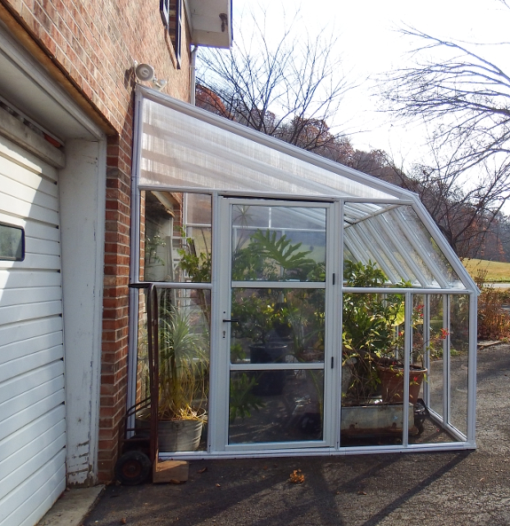 Garage door sunroom