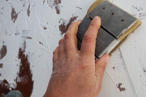 Sanding plaster