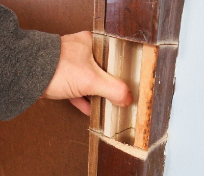 Hollow door frame