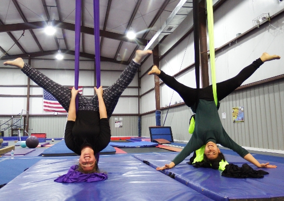 Aerial silks