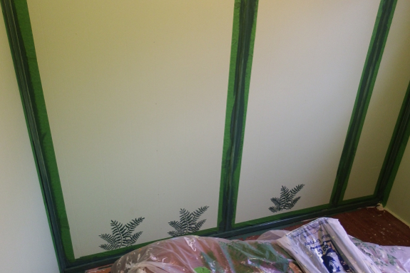 Green masking tape