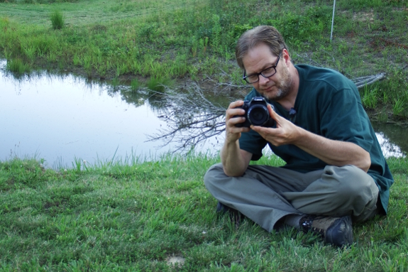 Mark with camera