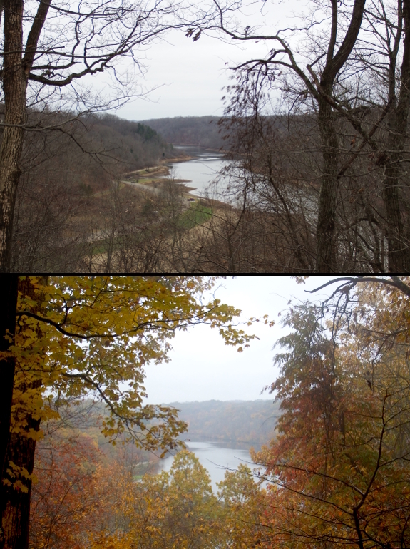 Two seasons at vista point