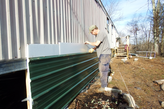 Cutting insulation