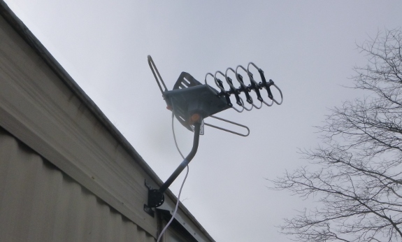 New antenna monting.