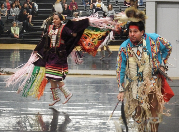 Native American dancers