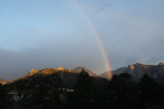 Mountain rainbow