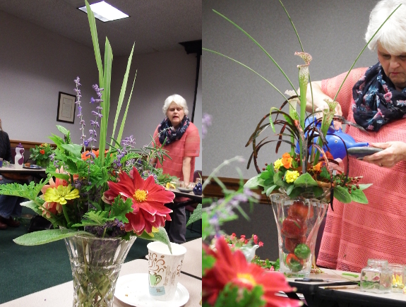 Lemongrass in flower arrangements