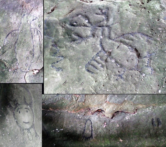 Leo petroglyph