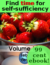 Find time for self-sufficiency with our 99 cent ebook!